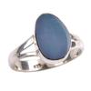 Natural Australian Opal Gemstone 925 Solid Sterling Silver Jewelry Ring S.6 W0b98