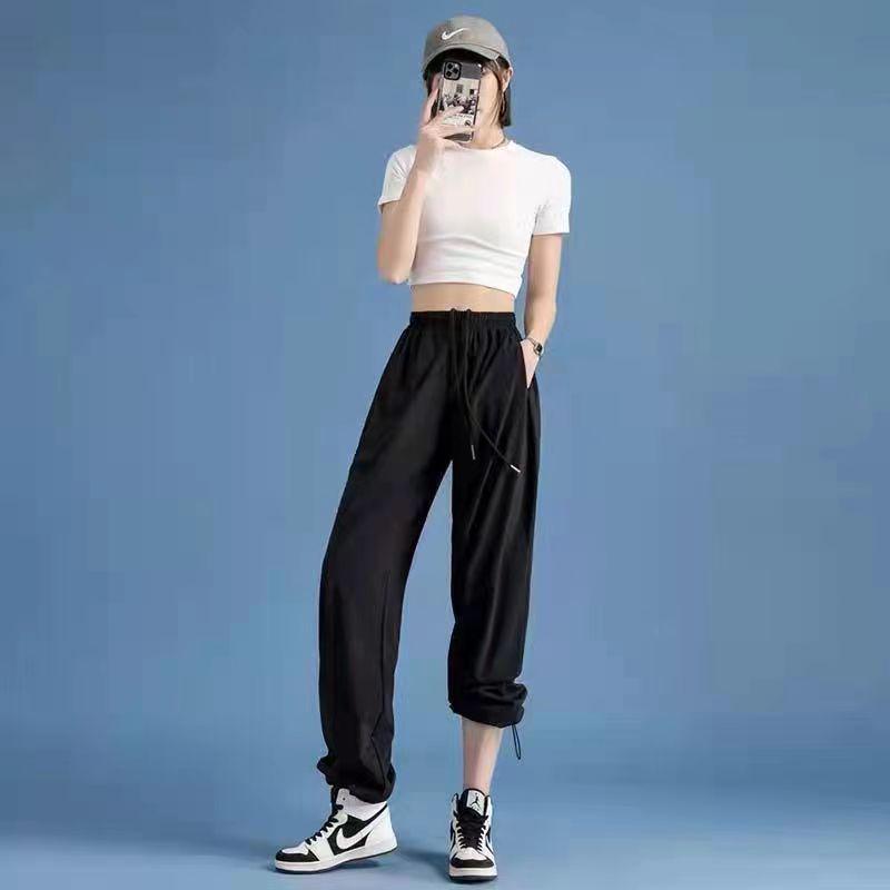 

Женские джинсы больших размеров с высокой талией, свободные, винтажной стирки, прямого кроя, для осени-зимы S