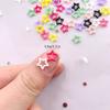 200PCS Mix Colorful Candy Colored Hollow Stars Nail Art Flatback Stone Scrapbook  DIY Wedding Valentine's Day Accessories Crafts