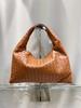 Woven shoulder bag underarm bag spring and summer new bag women's bag handmade high-texture dumpling bag tide