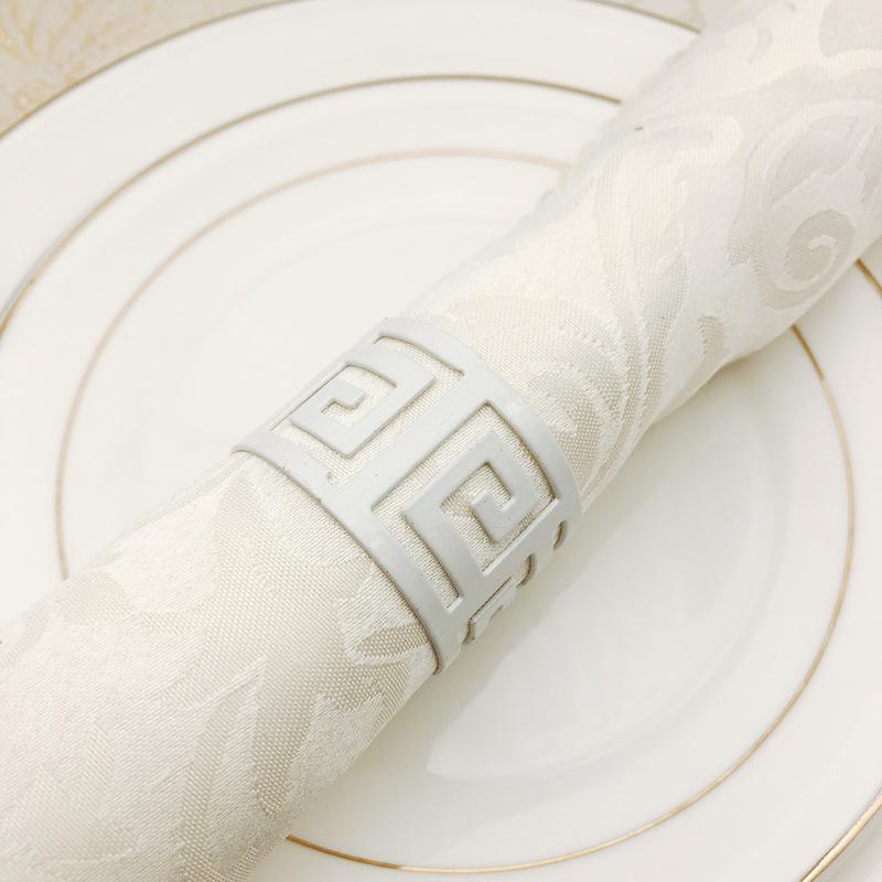 12 STÜCKE Eine vielzahl von serviettenring hotel westlichen serviettenring tuch ring metall serviettenschnalle geeignet für hochzeit dekoration