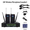 Dual Metal True Diversity Infrared Frequency Wireless Microphone for Meetings and Family KTV