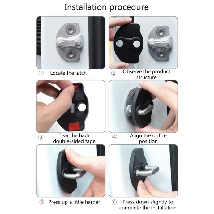 for   Door Lock Cover Protector Latches Cover Interior Protection