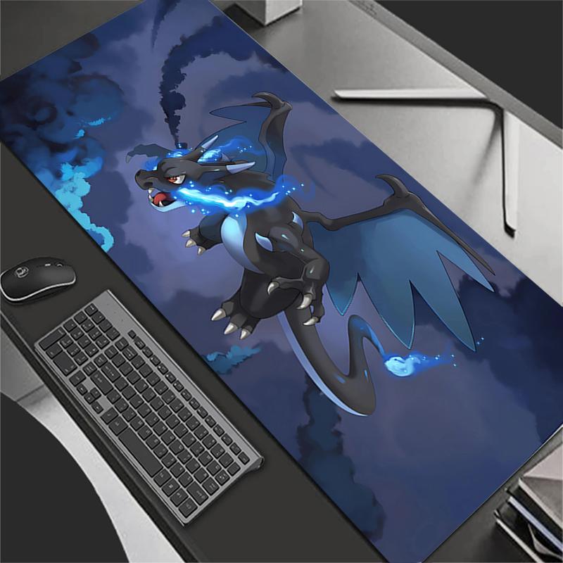 Large Mouse Pad Pc Speed For Esports Players X Laptop Computer Keyboard  Desk Mat Xxl PPokemons Charizard Mousepad