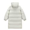 Unisex Over-the-Knee Hooded Cotton Jacket - 2025 Trendy, Loose, Thickened, Casual Coat
