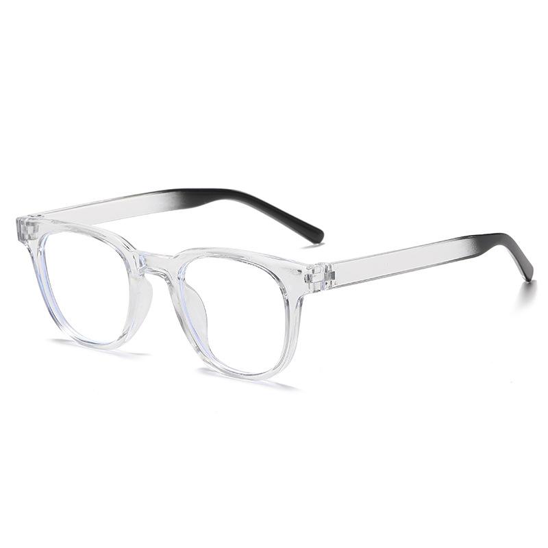 

545 Модная уличная съемка Маленькая оправа Плоское зеркало 2024 Новая Высококлассная Модная Оправа для очков для работы за компьютером с защитой от синего света