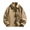 Spring Autumn Business Casual Jackets Men Solid Loose Turn Down Collar Fashion Outwear Coats Male High Quality Jacket Plus Size