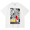 230 Gsm 100% Cotton One Punch Man V6 Saitama Print Unisex Heavy Cotton T Shirt