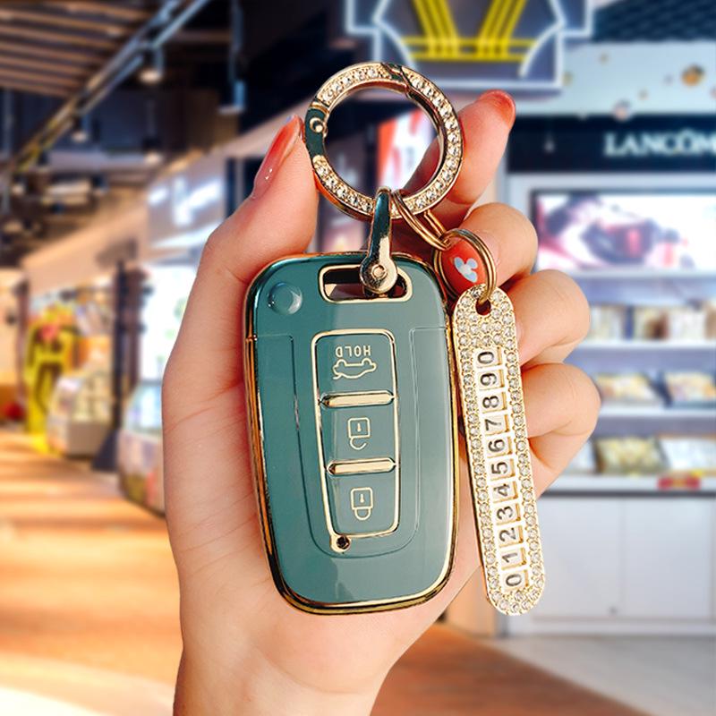 Hyundai Ix35, Sonata 8, Elantra & Kia Sportage, K5/K3/K2 Key Case - Car Remote Shell Cover