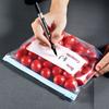 45 Peças/Conjunto Sacos de Armazenamento para Geladeira Seguros para Congelador Sacos com Fecho de Zíper à Prova de Vazamento Herméticos Sacos de Alimentos para Alimentos Preparação de Refeições