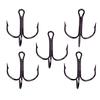 1000pcs/set Fishing Hooks 2/4/6/8/10# High Carbon Steel Treble Hook Set Fishing Tackle Fishing Equipment Soft Lure Holder Pesca