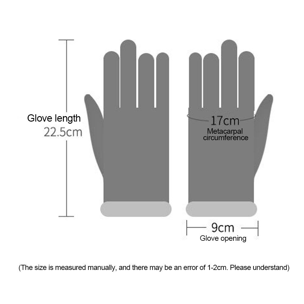 Non-slip Riding Gloves Winter Warm Ski Gloves Durable Snow Gloves Hiking