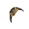 SEIKO 5 Mechanical Movement Artificial Leather Strap Watch Men's Watches Black Dial SRPE80K1