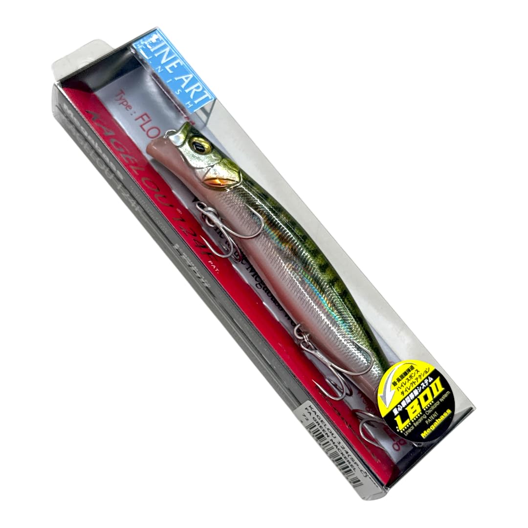 

Megabass Seabass Lure Kagerou 124 FA Green Mackerel (SP-C)