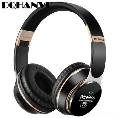 Sluchátka Bluetooth na hlavu T7 Mobilní telefon Hudba Skládací dárek Sluchátka Subwoofer Stereo sluchátka Sluchátka
