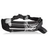 Unisex Waterproof Fitness Waist Bag for Running and Cycling with Phone and Water Bottle Storage