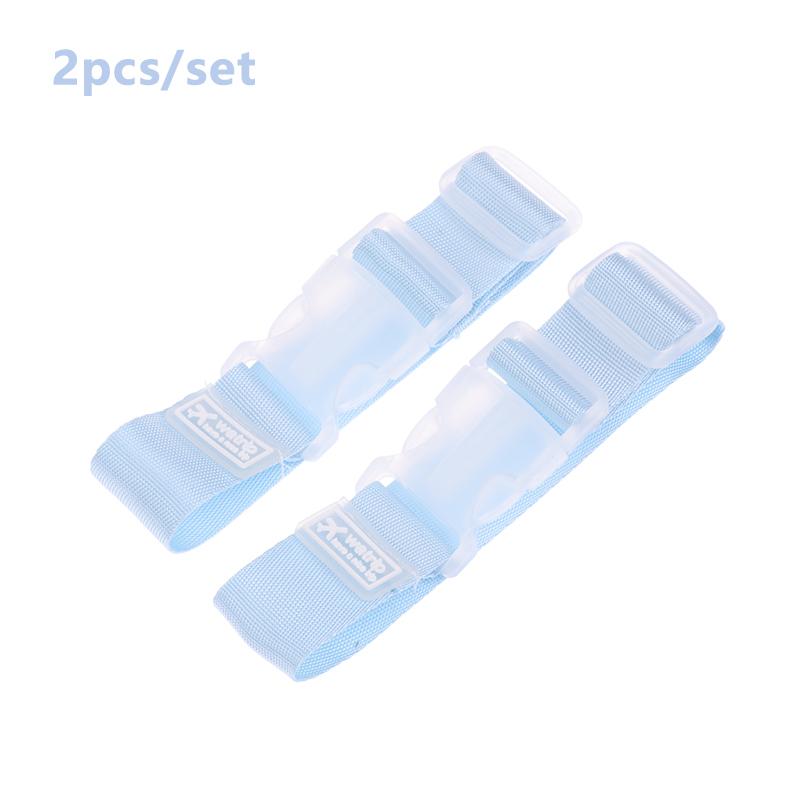 2Pcs Travel Luggage Carrying Clip Straps Por Preventing Luggages Shifting Suitcase Holdalls Straps For Business Trip Backpack