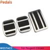 Auto Pedale Abdeckung für Peugeot 308 3008 408 4008 5008 für Citroen C5 Aircross Gaspedal Bremspedal Edelstahl