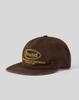 HUMAN N CAT Pound Washed Flat Brim Cap [Brown]