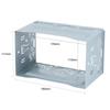 2Din Stereo Radio Cage Frame Unit Universal DVD Player Box Fascia Panel Plate Case Audio Dash Mounting Frame Kit  Accessories