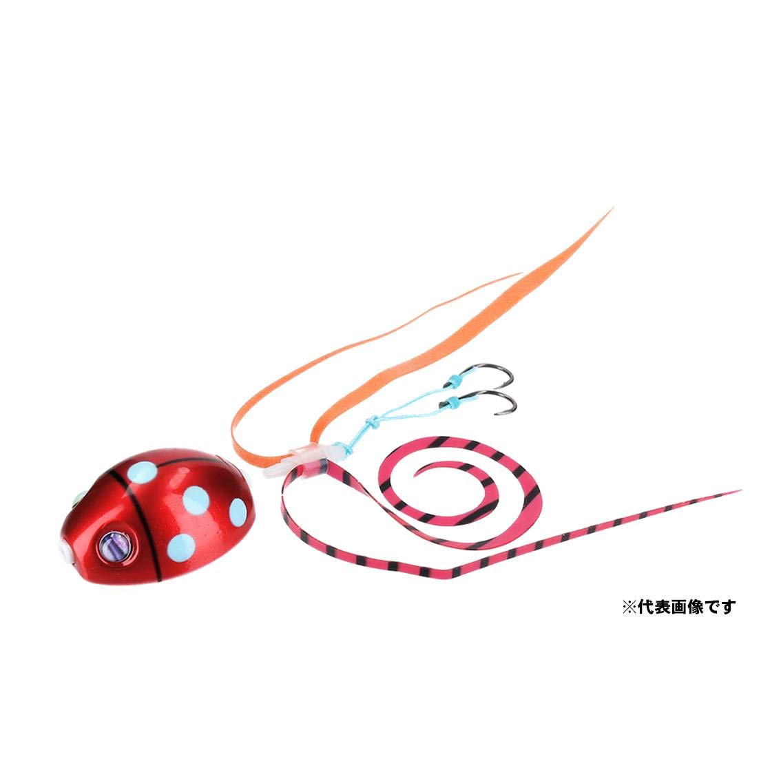 

Daiwa Tairaba Kouga Bay Rubber Free Nakai Ladybug 100g Dot Red Lure (DAIWA)