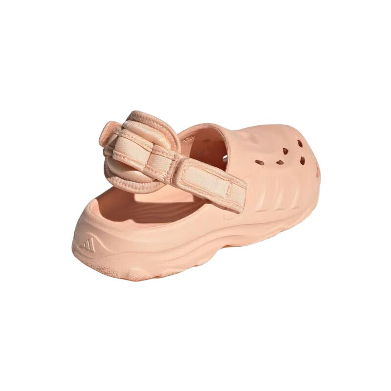 adidas Maxx Clog Comfortable Versatile Non-Slip Durable Low-Top Sandals Kids Sandals Orange JS3732
