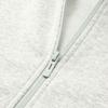 PUMA Sweatshirt Comfortable Casual Fleece Lined Hooded Zippers Long Sleeved Light Mixed Gray 676346-04