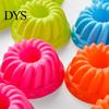 Muffin Mold 12Pcs/Set Cake Non-stick Food Grade Easy Release DIY Mould Reusable Bakeware Jelly Doughnut Silicone Kitchen Supplies
