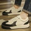 Fashion Four season men's board shoes rendy and versatile minimalist style Outdoor street Quality Daily Youth Casual Leather Shoes Hot