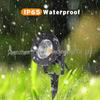 20W Waterproof LED Landscape Path Spotlight with Ground Plug for Garden and Courtyard