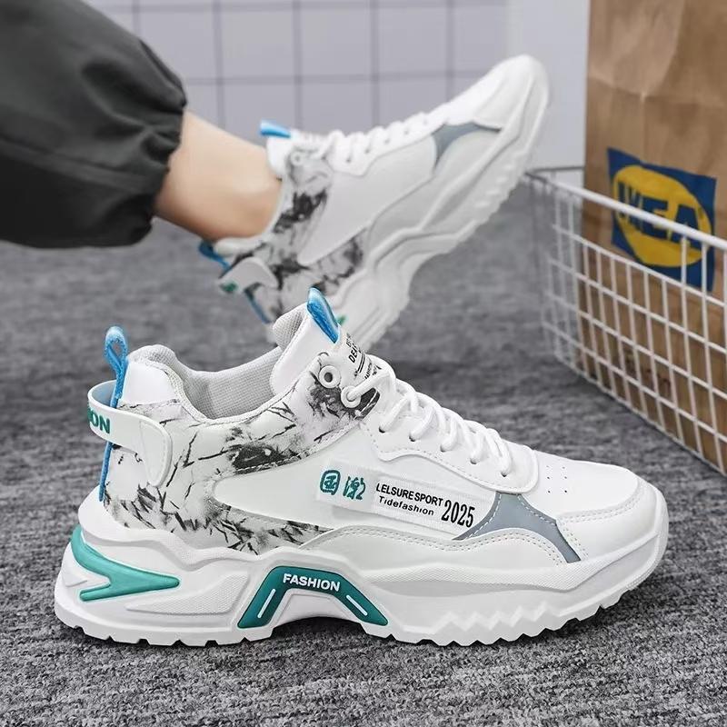 Herrenschuhe Sneaker Schwarz Neue Mode Atmungsaktiv Plateau Laufschuhe Outdoor Männlich Freizeit Sportschuhe Zapatillas De Deporte