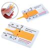 Motorcycle Car Tyre Tread Depthometer Depth Indicator Gauge Gage Motorcycle Trailer Van Wheel Measure Tool Measrement Supplies
