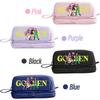 Double-layer Learning Stationery Bag Gift Girl Group Shoulders Bag For K-Pop Cartoon Pencil Case Stationery Bag Anime
