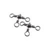 Stainless Steel Splitter Swivel Ring Rolling Solid Ring Fishing Swivel Fishing Line Connector