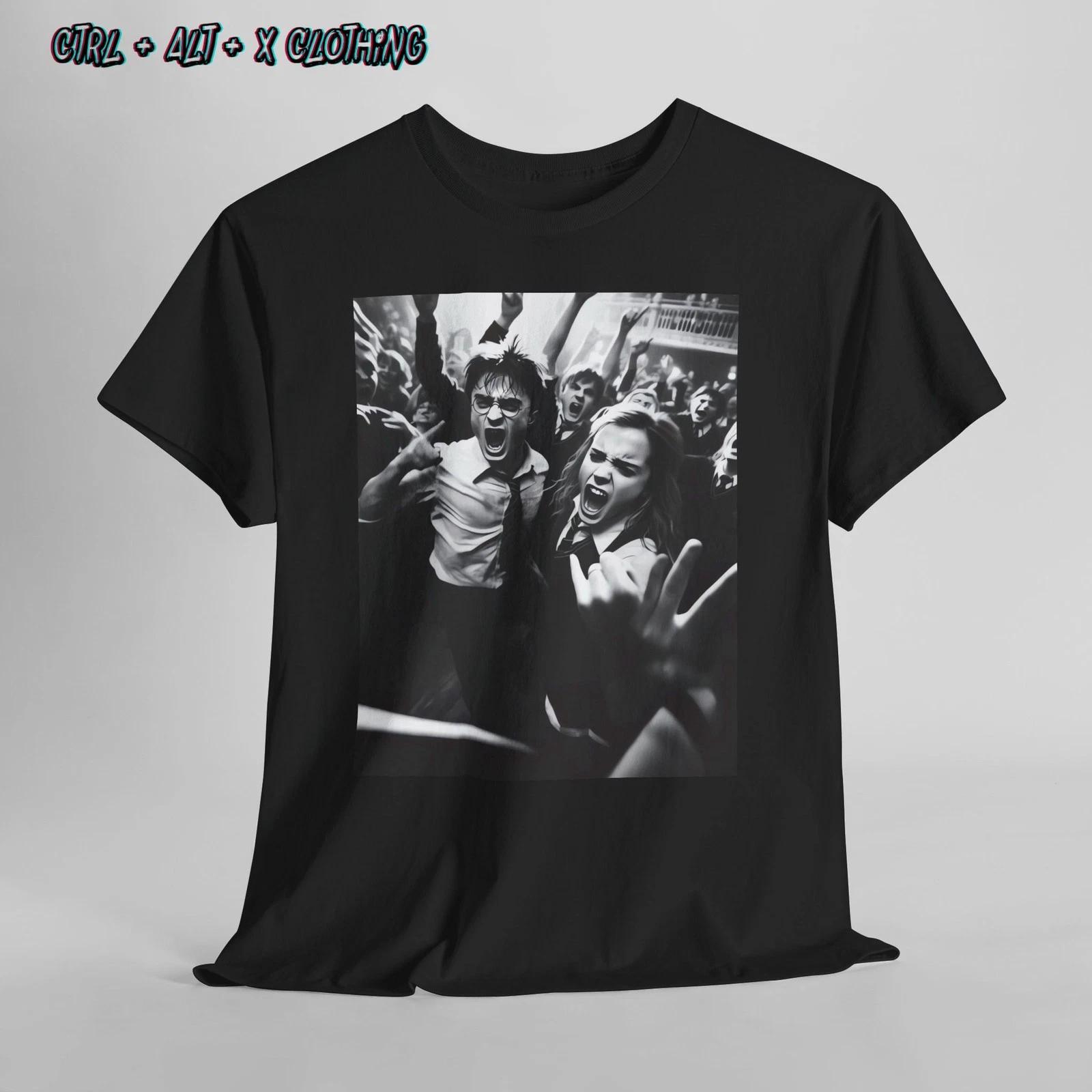 Harry Potter and Hermione Granger Party Unisex Tee, Movie Fans Gift Shirt 2XL