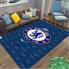 1pc Office Printed Area Carpet, Chelsea FC Rug, Home Sofa Chair Mat For Christmas and Halloween Décor