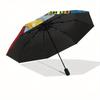 Disney Dumbo,Elephant,Circus Manual Opening and Closing Umbrella - 8-Rib Reinforced Folding Design, Lightweight and Portable, Suitable for D