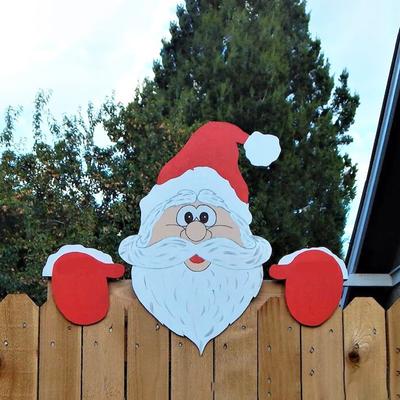 1ks Santa Clause Sněhulák Domácí dekorace Vánoční dekorace plotu Ozdoby na dvůr Vnitřní Venkovní