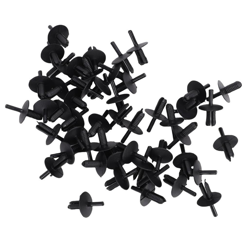 50PCS Car Body Fastener Rivets Replacement for 1 2 3 5 7 Series 51111908077 Bumper Clips Plastic Fasteners Push