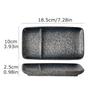 1PC Japanese Style Exquisite Plate Modern Sushi Tray Practical Ceramic Multi Compartment Plate