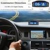 The LCD Monitoring 4-sensor Radar Detection System with Reversing Backlight Display Parking Sensor Has 12 Colors and 12V