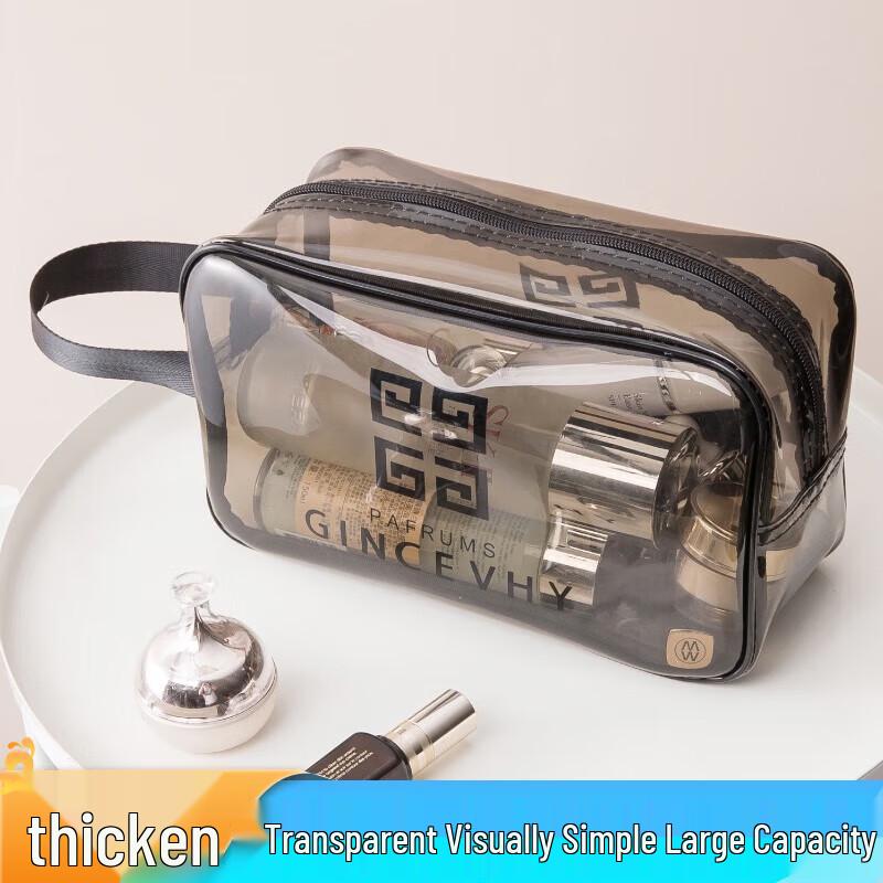 

Прозрачная водонепроницаемая дорожная косметичка Jinghuisichuang