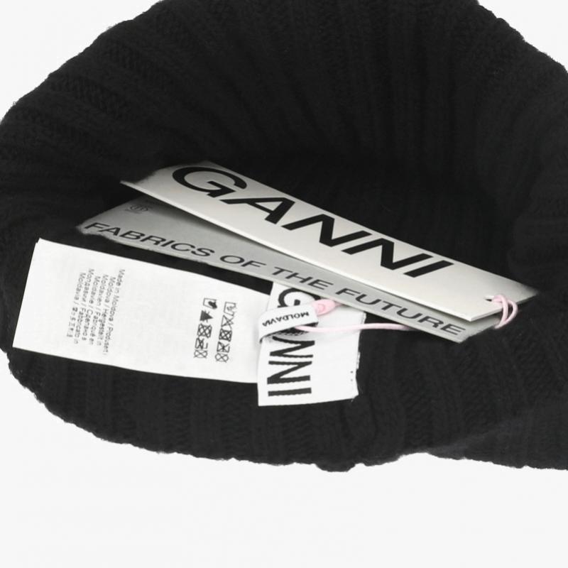 Ganni Future Beanie Logo Embroidery B3020103 099