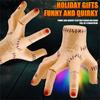Horror Movie Themed Electric Crawling Hand With LED Lights Scary Noises And Sensor Triggered Movement Halloween Decoration