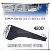 600D 6-225HP Boat Full Outboard Engine Cover Protection Blue For 6-225HP Motor Waterproof Sunshade Dust-proof