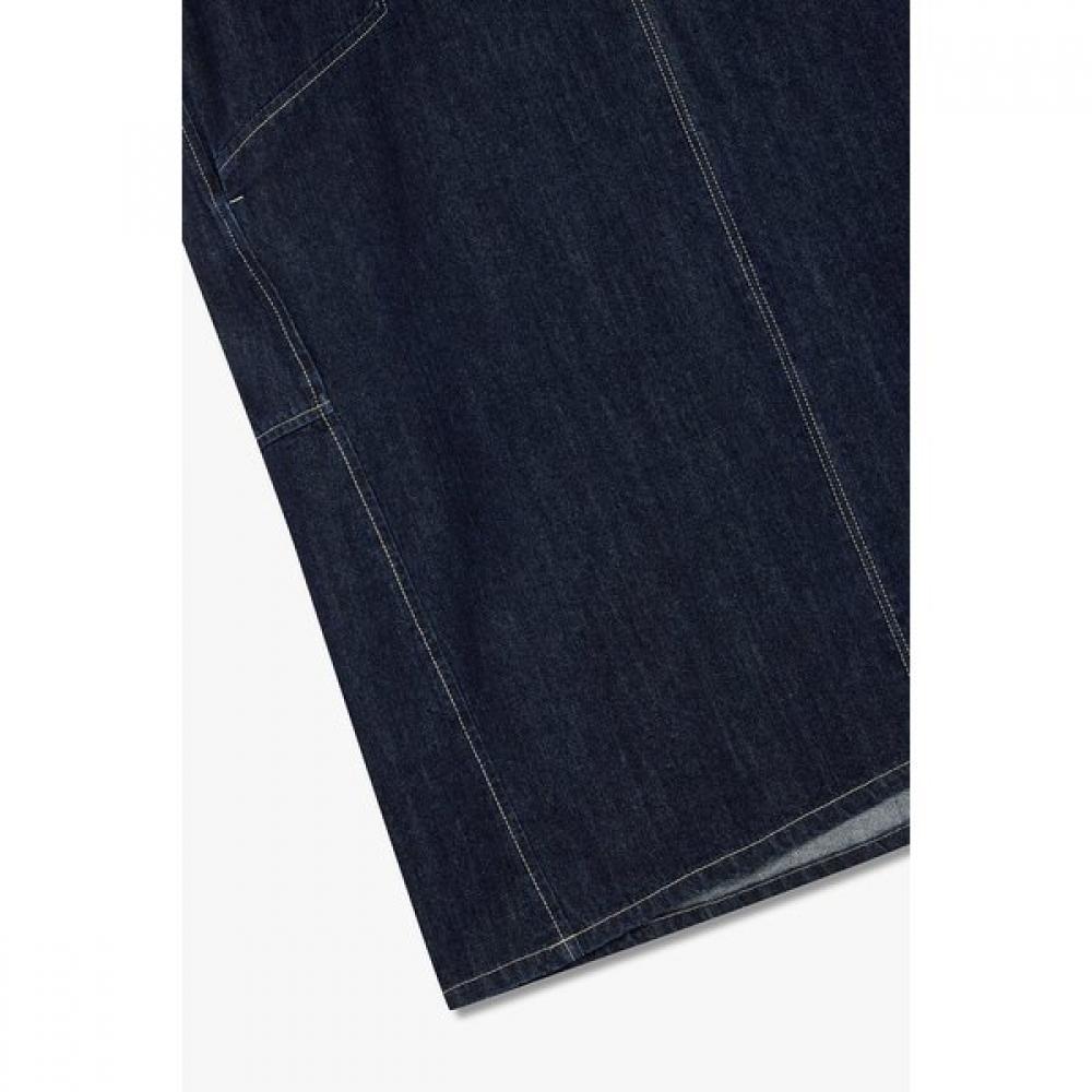 STUDIO TOMBOY Collar Neck Denim Tunic Dress 9106141101 