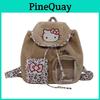 Cute Cartoon Cat Backpack Pu Material With Splicing Design For Daily Use