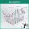 Rear Bike Bicycle Basket Iron Portable Storage Cargo Rack Biking For Most