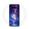Case - Maniacase - Samsung Galaxy S10 - Flexible - White Nike Logo - HD Image Quality