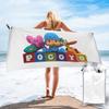 Pocoyo Beach Towel Soft Microfiber Quick Dry Absorbent Quick Towels For Yoga